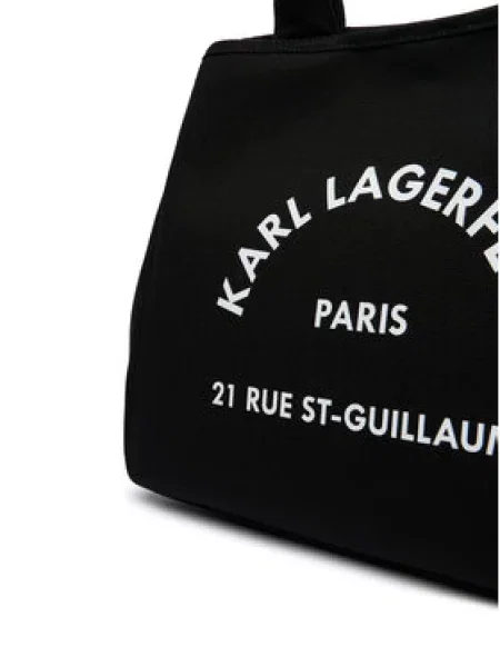 Kabelka KARL LAGERFELD bílá