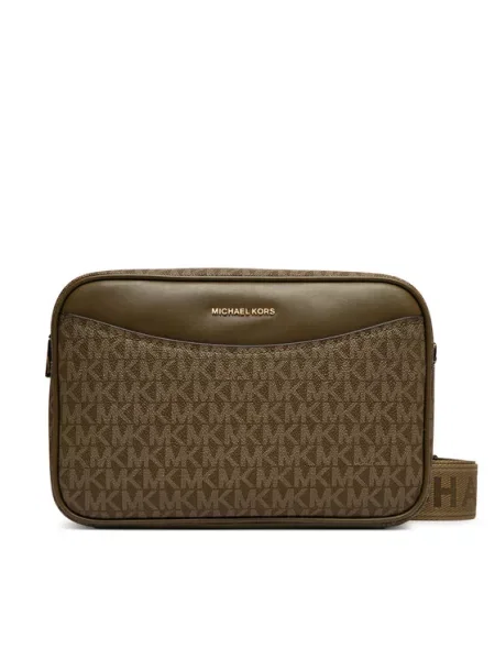 Ročna torba MICHAEL Michael Kors Bev Khaki