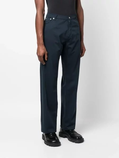 Chinos Versace Pre-owned modré