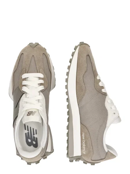 New balance Nízke tenisky tmavobéžová / farby bahna / biela hnedá