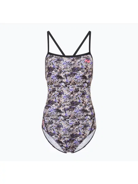 Дамски бански костюм от една част Pacific Koa Strap Back black/green черно