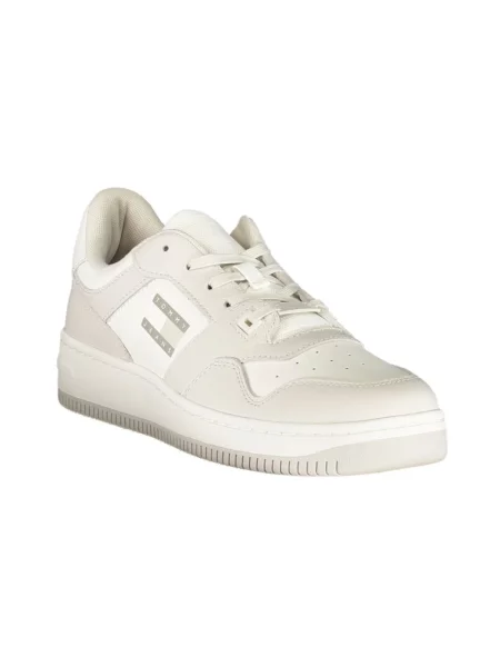Sneakersy Tommy Hilfiger skórzane białe
