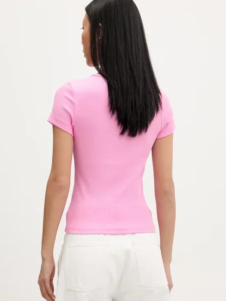 Tommy Jeans T-shirt z różowa