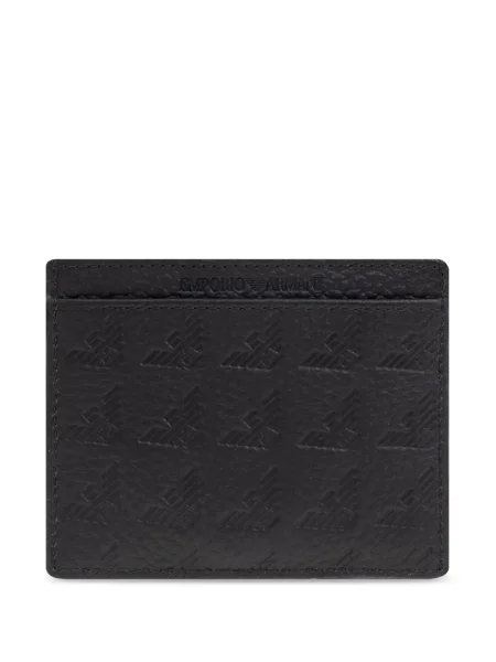Portofel Emporio Armani din piele negru
