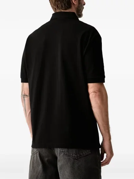 Μικρός polo Armani Exchange με σχέδιο μαύρο