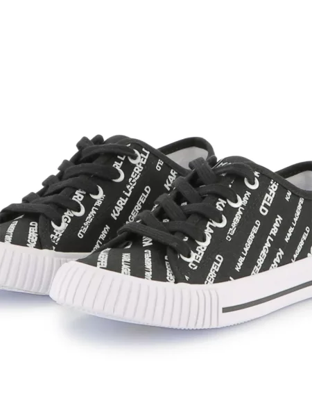 Sneakersy dziecięce Karl Lagerfeld czarne