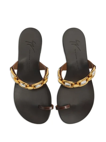 Colier Giuseppe Zanotti de cristal auriu