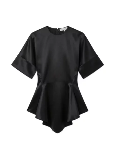 Top Stella Mccartney din satin negru