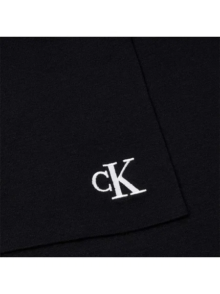 Calvin Klein Šál Fine čierna