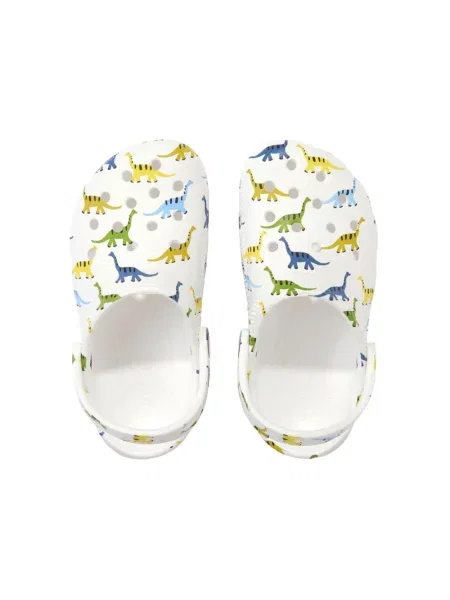 Dětské dřeváky Crocs bílé