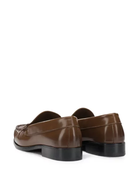 Pantofi loafer Alohas din piele maro