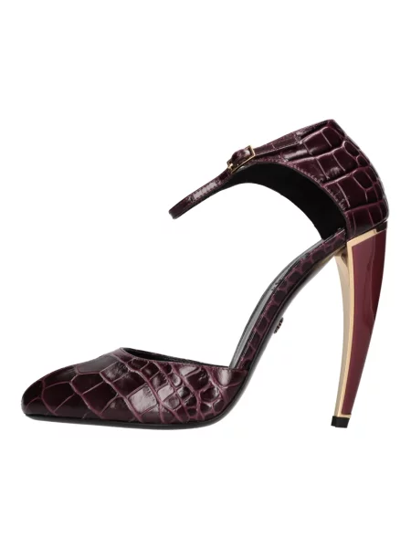 Czółenka Roberto Cavalli czerwona