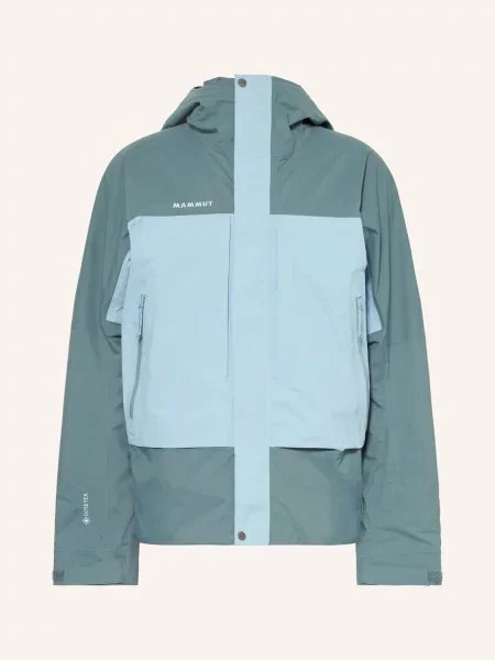Mammut Hardshell Lyžařská Bunda Haldigrat Gtx Hs Thermo neonově / tmavě modrá