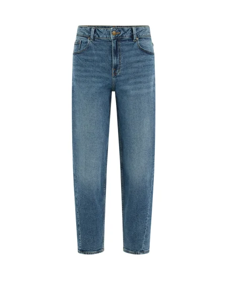 WE Fashion Jeans închis albastru
