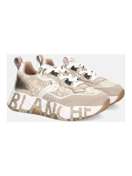Sneakersy Voile Blanche beżowe
