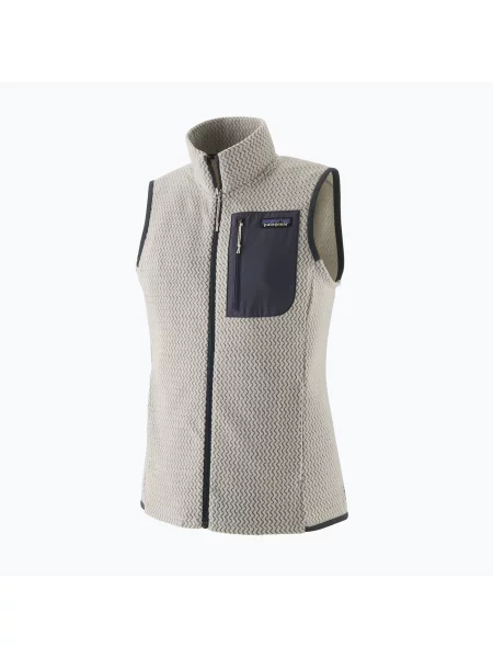 Vestă pentru femei Patagonia R1 Air birch white alb