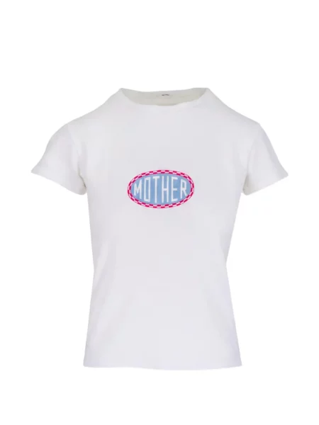 Scurt tricou Mother cu imagine alb