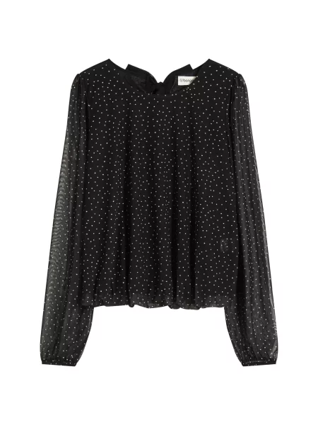 Bonprix Bluză negru alb
