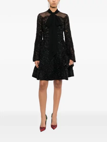 Rochie Elie Saab din tul negru