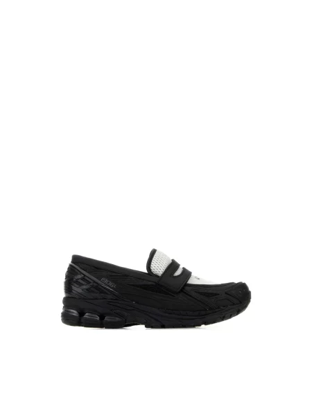 Loafersy New Balance skórzane czarne