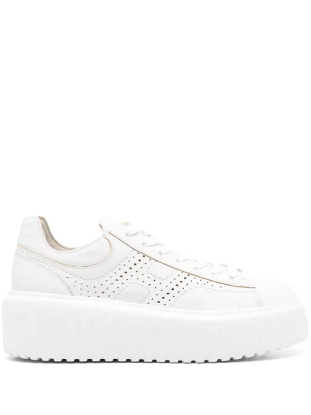 Sneakerși Hogan cu dungi alb
