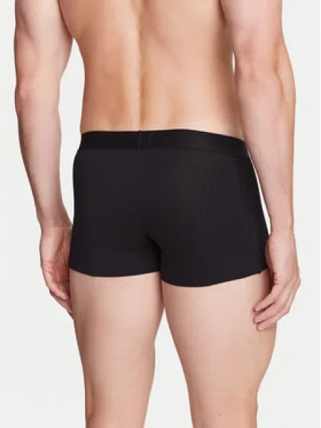 BOSS boxerky pánske s elastanom Trunk 3P ONE čierna