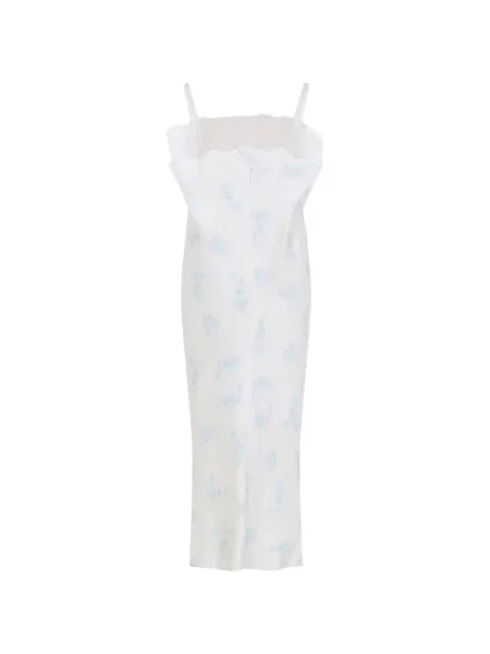 Rochie midi Carven cu model floral cu imagine din dantelă
