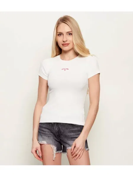 Guess Jeans Tricou alb