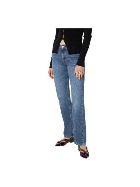 Proste jeansy Fabienne Chapot niebieskie