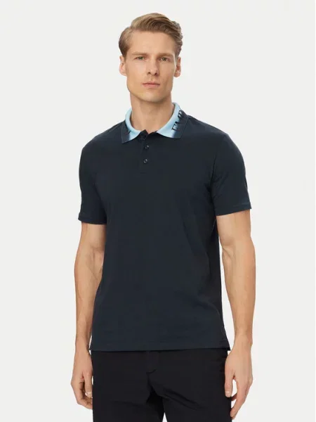 Emporio Armani Polo majica Mornarsko modra