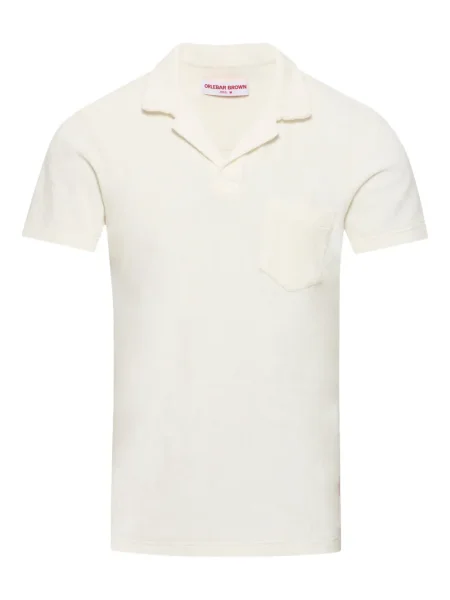 Cămașă Orlebar Brown din material terry alb
