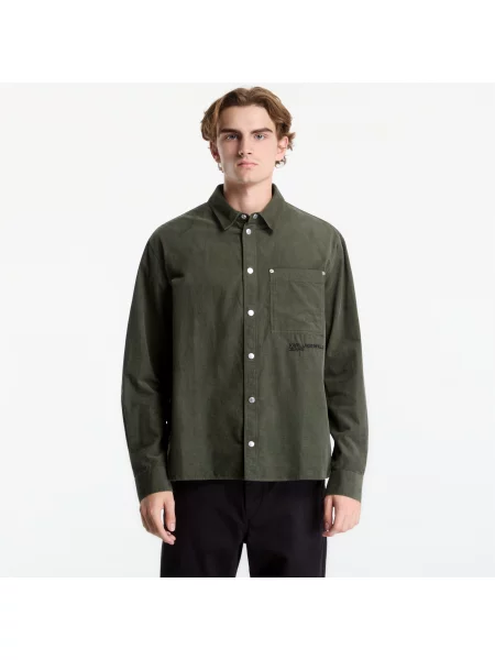 Риза Karl Lagerfeld Jeans Boxy Corduroy Shirt Beetle M