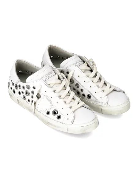 Buty do tenisa Philippe Model skórzane do tenisa białe