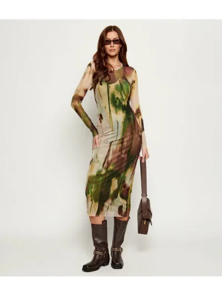 Desigual Rochie VEST_GODIVA verde