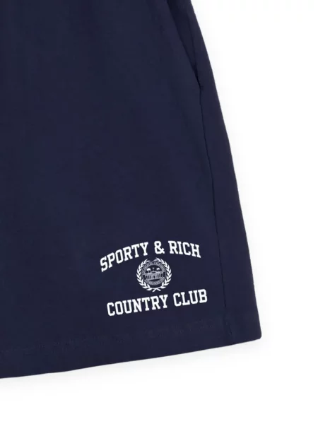 Húzózsinór rövidnadrág Sporty & Rich kék