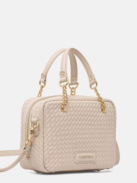 Geanta crossbody Valentino din piele bej