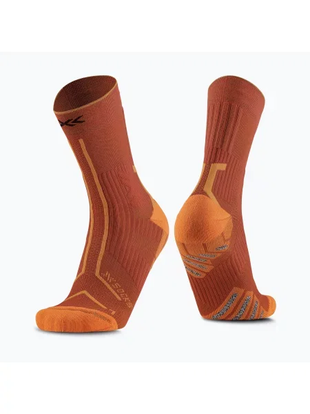 Шкарпетки X-Socks Trailrun Terraskin Expert Crew burnt red/orange червоні