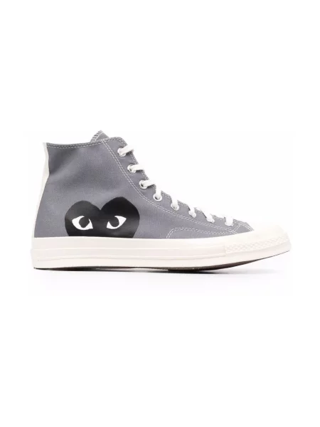 Sneakersy Comme Des Garcons Play w serca szare