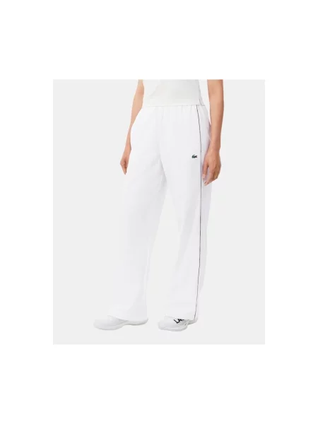Pantaloni Lacoste alb