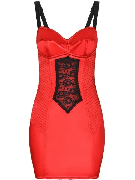 Rochie Dolce & Gabbana din satin roșu