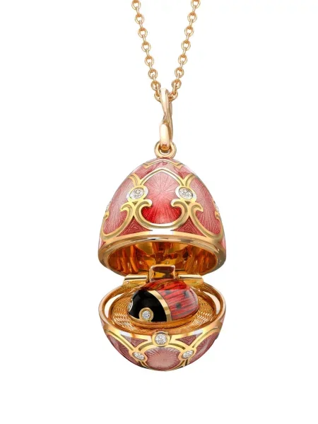 Colier Fabergé roșu