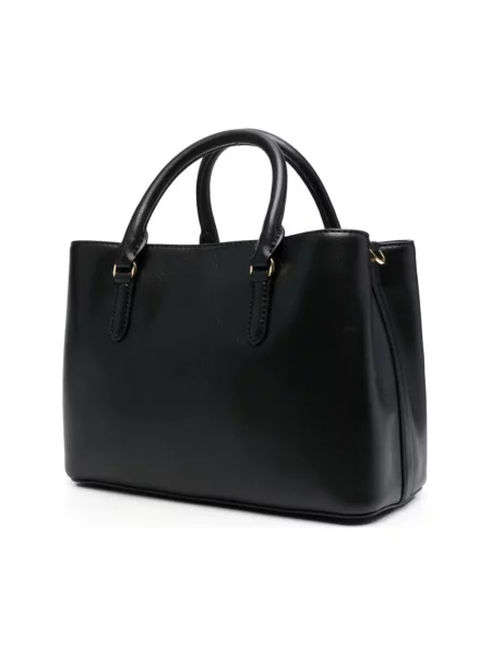 Torba typu kuferek z uchwytem model ‘MARCY’ Lauren Ralph Lauren czarna