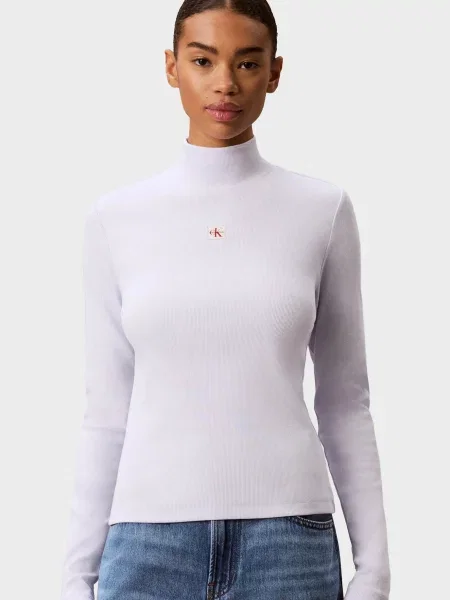 Водолазка Calvin Klein Jeans для гольфу біла
