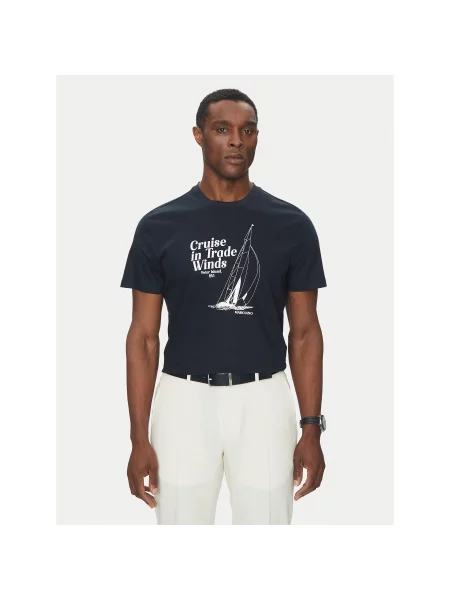 Marciano Guess T-shirt Regular Fit tamnoplava
