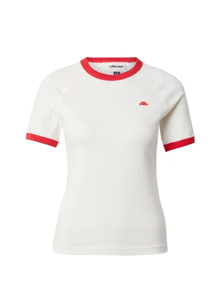 ELLESSE Tricou Etchemin roșu / murdar alb