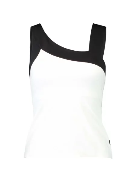 Top Goldbergh asimetric alb