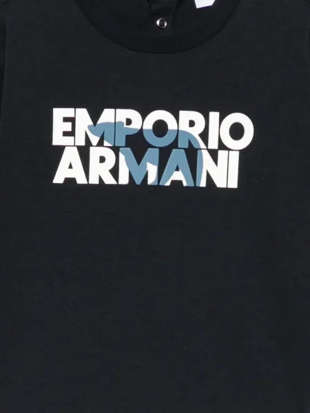 Koszulka dziecięca Emporio Armani niebieska