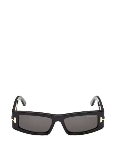 Pravokutne sunčane naočale Tom Ford Eyewear crna