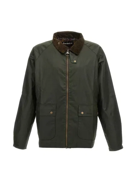 Barbour kurtka Short Bedale Wax Jacket przejściowa zielony
