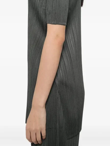 Plisirani top Pleats Please Issey Miyake zelena